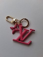 Louis Vuitton Hot Pink LV Monogram Gold Tone ...