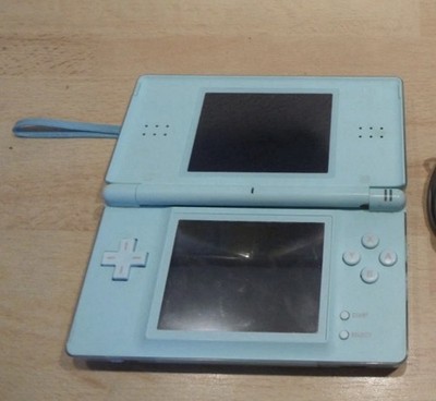 Nintendo DS Lite Handheld-System Blau PAL inkl. 6 Spiele Mario Kart, Pokémon