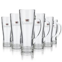 6X Köstritzer Glas 0,3L Bierkrug Humpen Seidel GläSer Set Brauerei Schwarzbier