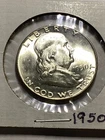 1950 Franklin Half Dollar BU breaking up high-end set LOVELY