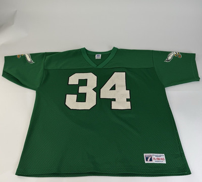 VINTAGE LOGO 7 Philadelphia EAGLES #34 Jersey Walker Kelly Green XL Vtg Philly