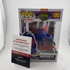 Funko Pop! Vinyl:Teenage Mutant Ninja Turtles Superfly 1393 Signed Kevin Eastman