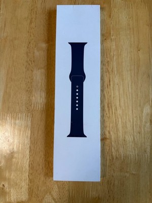 Original Apple Watch 3,4,5,6,7,8,9,10 45 mm Armband Abyss Dunkelblau S/M+M/L NEU
