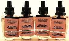 4   Bath & Body Works ALOHA KIWI PASSIONFRUIT Wallflowers Fragrance Oil Refills
