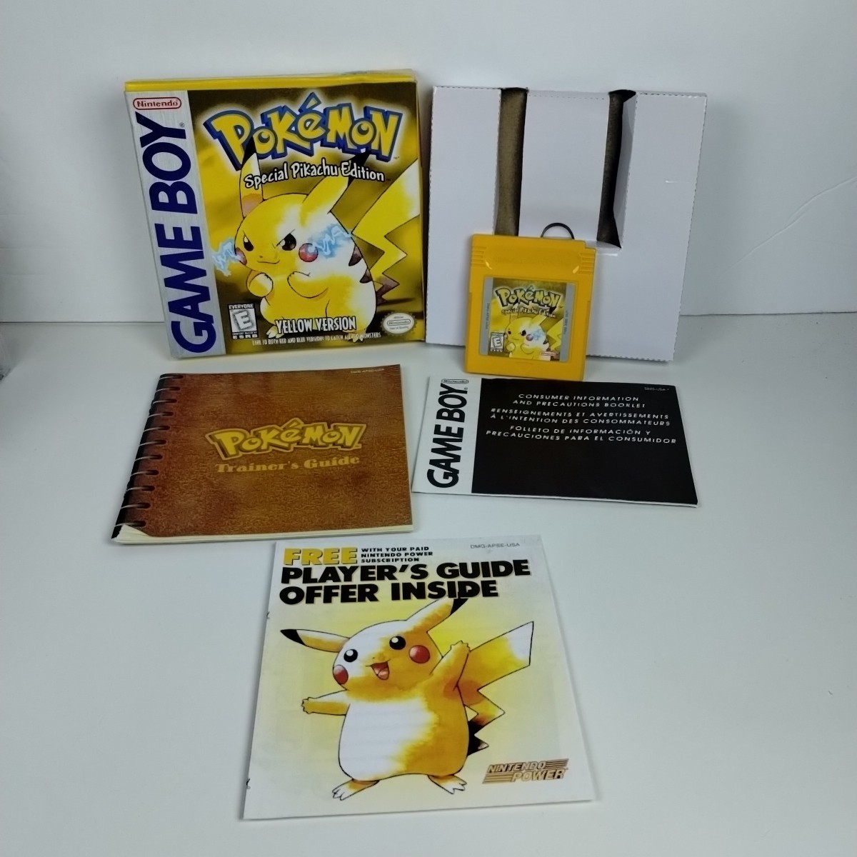 ゲームボーイ ポケモン イエロー YELLOW VERSION 英語版 Pokémon Yellow Version (Nintendo Game Boy) CIB 1st Print - Tested