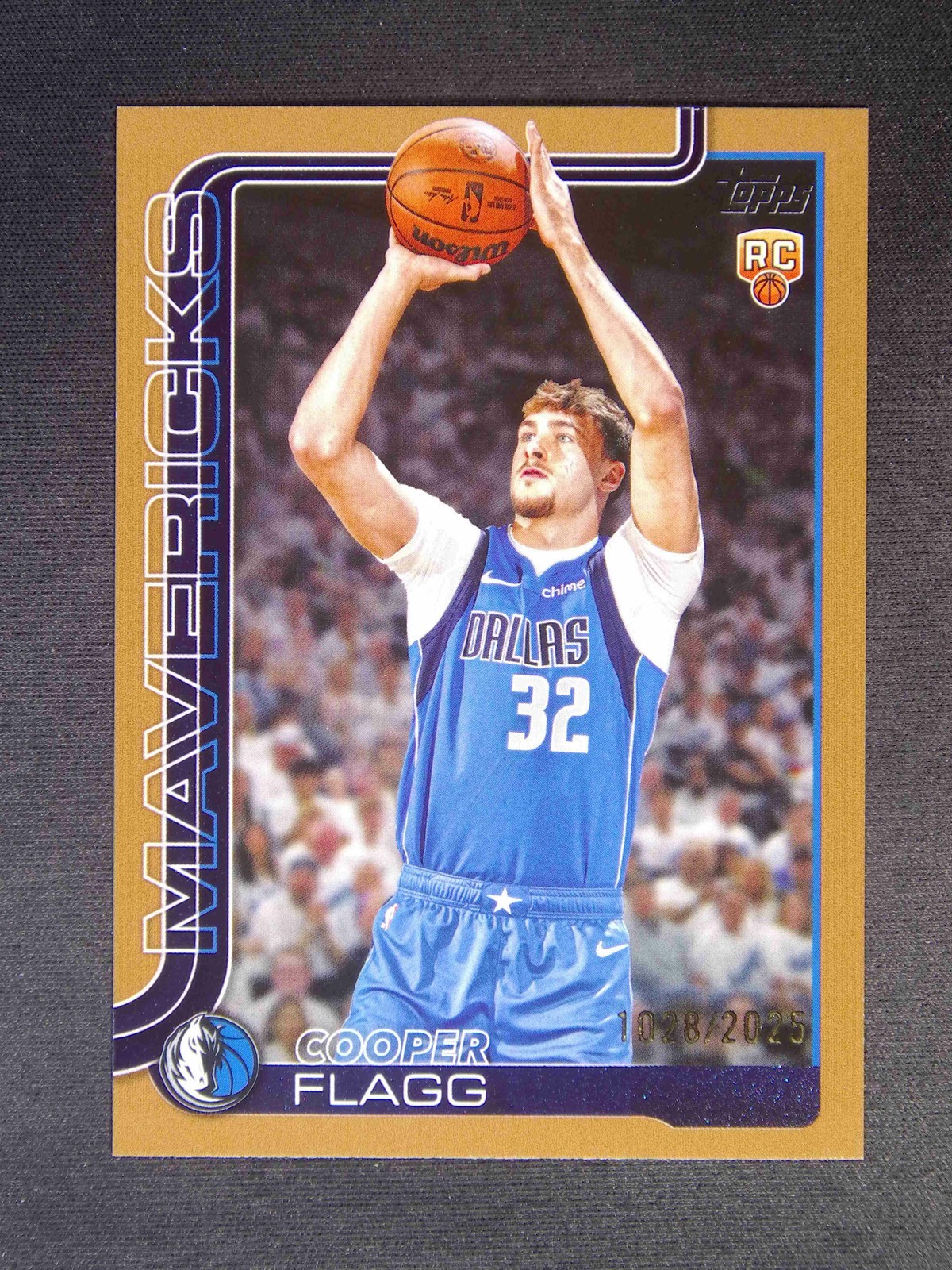 2025-26 Topps Flagship NBA Cooper Flagg #201 RC Rookie Gold /2025