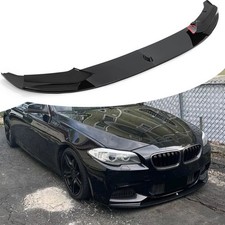 Gloss Front Bumper Lip Splitter For 2011-2016 Bmw F10 520i 528i 550i M Sport