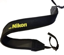 Fotasy Professional Neoprene Neck Strap for Nikkor Cameras, Camera Neck Strap Co