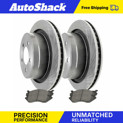 Rear Brake Rotors & Pads for Dodge Durango Chrysler Aspen 2005-2018 Ram 1500 V8