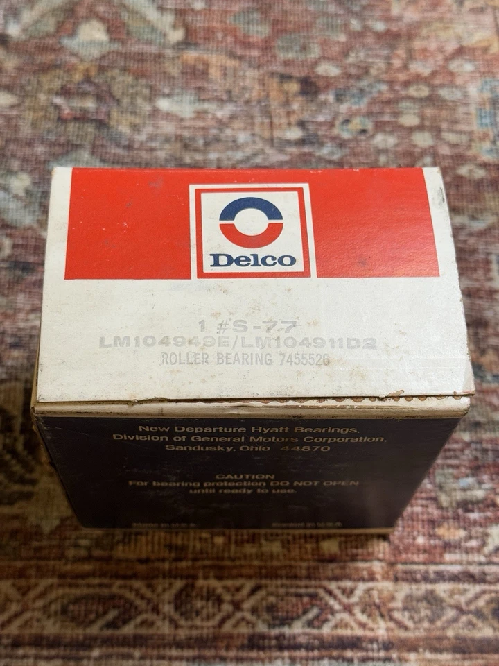 OEM Sealed Cadillac Eldorado Front Wheel Bearing 1969-78 NOS 7455526 - Image 4 of 4