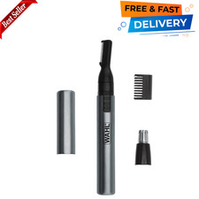 Wahl Nose Ear Trimmer Neck Hair Beard Eyebrow Groomer Clippers Micro Personal..