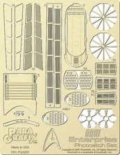 Paragrafix 257 1:1000 Strange New Worlds Enterprise Photoetch Set