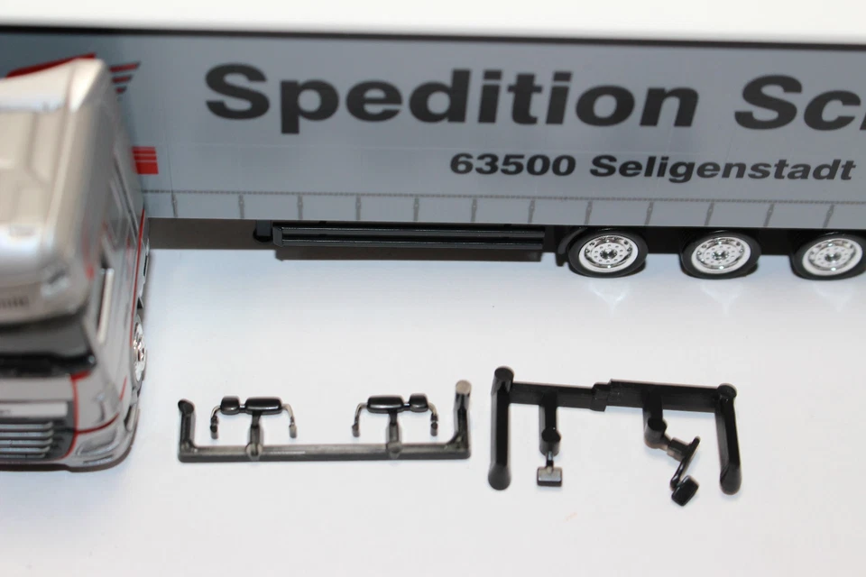 hg4776, RAR Alter Herpa DAF XF SSC Jumbo Gardinenp. SZ Sp. Schmitt SOSE TOP OVP - Bild 2 von 4