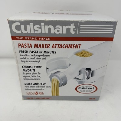 Cuisinart Stand Mixer Pasta Maker Attachment 2007 SM-PM For SM-55 & SM-70 NIB