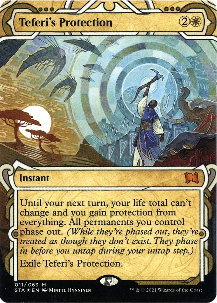 Teferi's Protection (Foil Etched) #11 *Foil* (NM) Strixhaven: Mystical Archiv...
