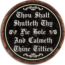 "Gothic Room Decor for Bedroom, Goth Home Decor Aesthetic Antique Wall Art "