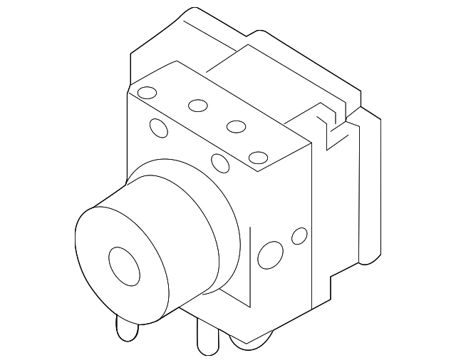 Genuine Nissan 2012-2014 Nissan Murano - ABS Modulator Valve 47660-1V41B - Image 2 of 3