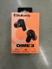 Skullcandy Dime 3 True Wireless Earbuds Black New  Sealed 