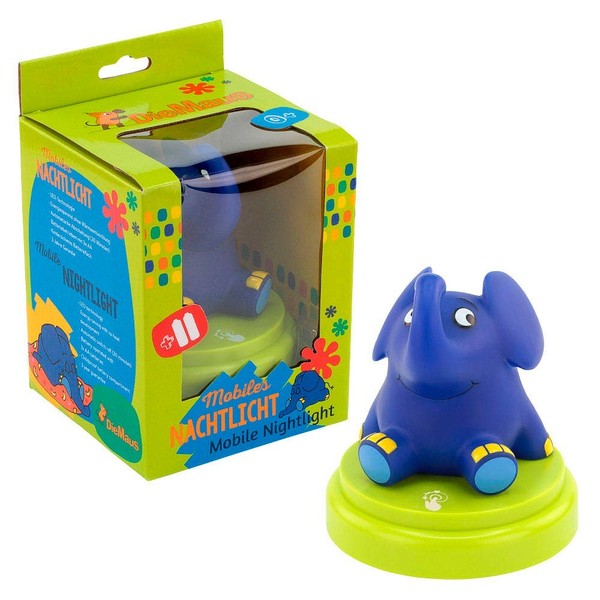 Ansmann Elefant LED Nachtlicht Blau, 0,11 W, 1 St.-image
