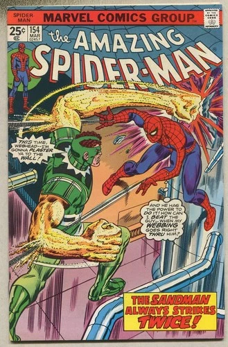 Amazing Spider-Man #154 (1976) Len Wein Story John Romita Cover VF [Marvel] SA