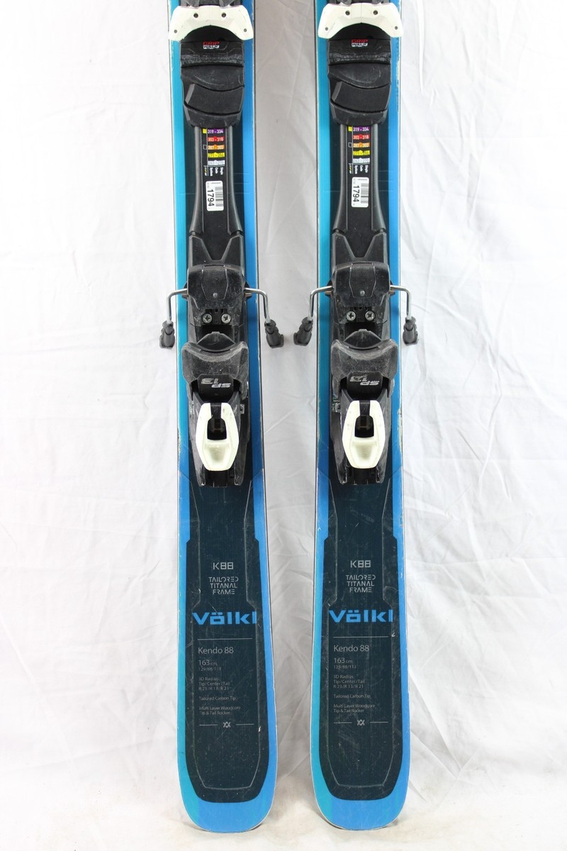 22-23 Volk Kendo 88 Used Mens Ski w/Binding 163cm #978948 | eBay