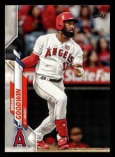 Brian Goodwin 2020 Topps #484 Los Angeles Angels Baseball *033