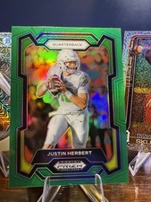 2024 Panini Prizm Draft Picks - Justin Herbert #69 Green Prizm