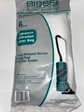 BISSELL BigGreen Commercial BG151802 Advance Filtration Disposable Bags for B...