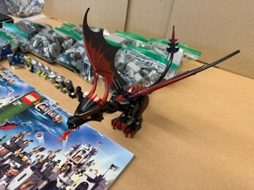 LEGO Castle 7094 King's Castle Siege 10 Minifigures 973 Pieces No Box Pre-Owned