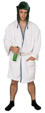 Christmas Vacation Cousin Eddie Robe & Belt Adult Halloween Cosplay Costume Set