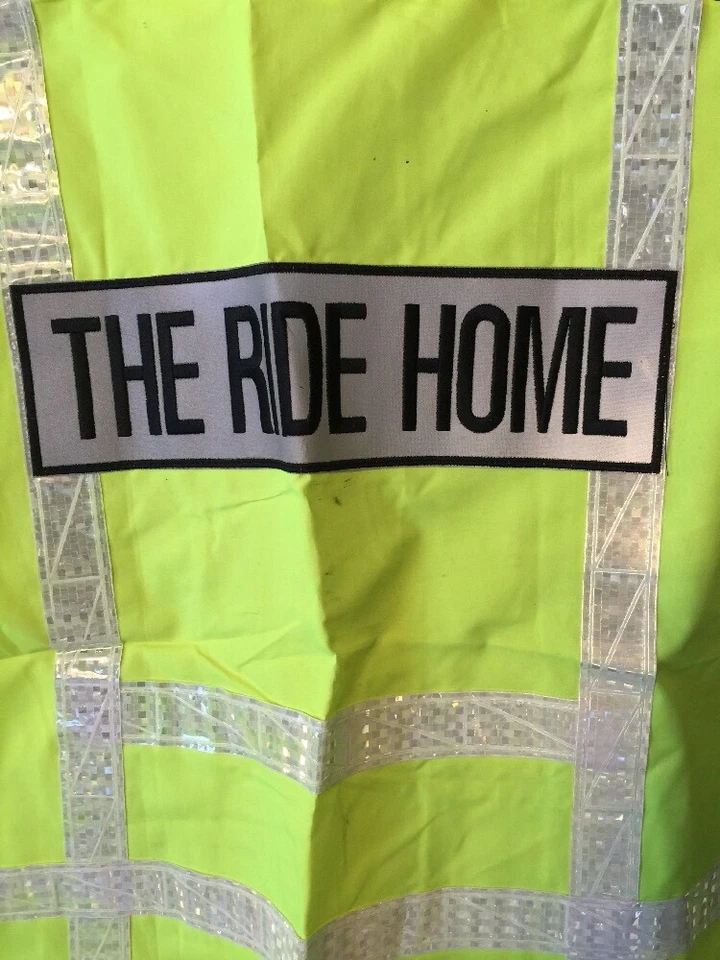 Chaleco de seguridad reflectante de alta visibilidad amarillo Harley-Davidson "The Ride Home" talla 2X ¡Bonito! Foto 3 de 4