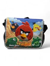 2009-2012 Angry Birds Space Black Messenger Cross Shoulder Bag Backpack NEW!!