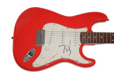 JOHNNY DEPP SIGNED AUTOGRAPH FENDER ELECTRIC GUITAR HOLLYWOOD VAMPIRES JSA COA