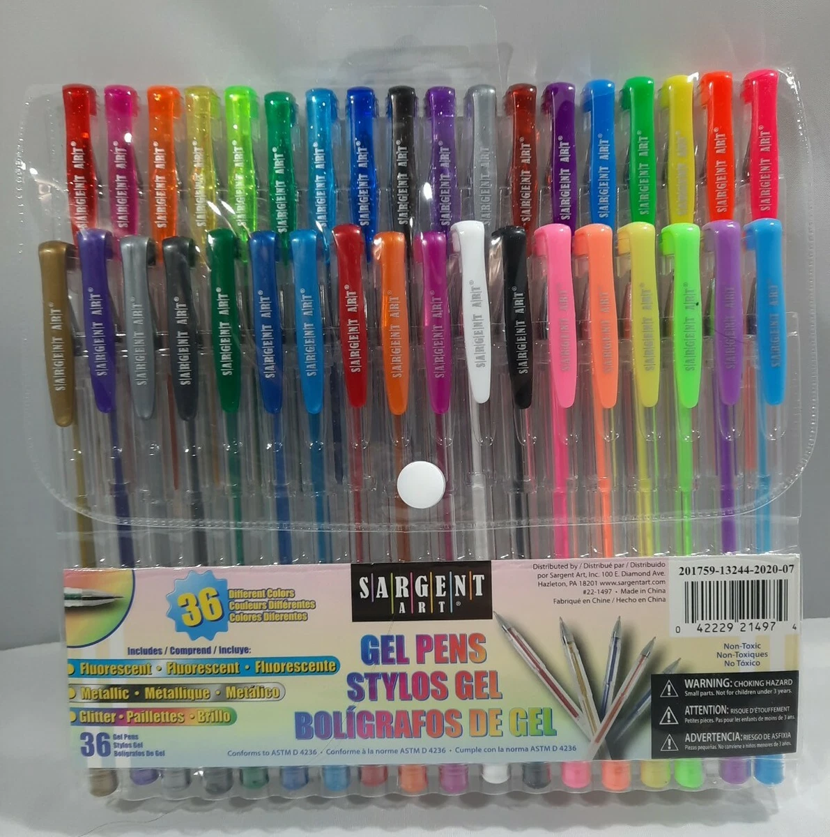 Metallic gel deals pens