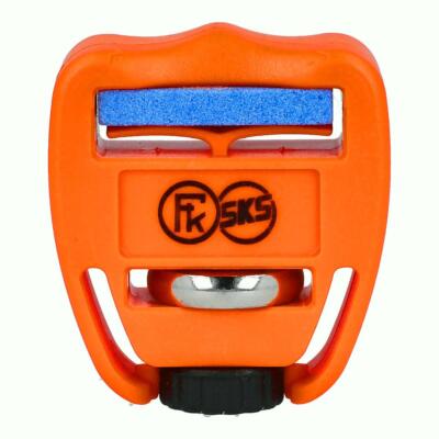 SKS Edge Trick orange mit Oxydstein Kantenschleifer Skikanten Taschengerät