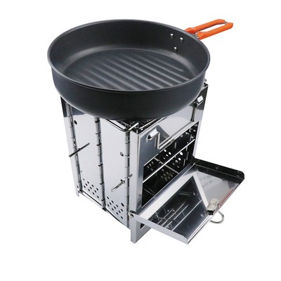Grill Herd BBQ Herd Outdoor Herd BBQ Grill Falten Herd Platz Holzofen