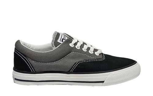 C1RCA Drifter Skate Shoes Charcoal Black Canvas Gum Sole  display picture 1