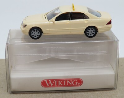 MICRO WIKING HO 1/87 MERCEDES BENZ S 500 TAXI #1491126 IN BOX