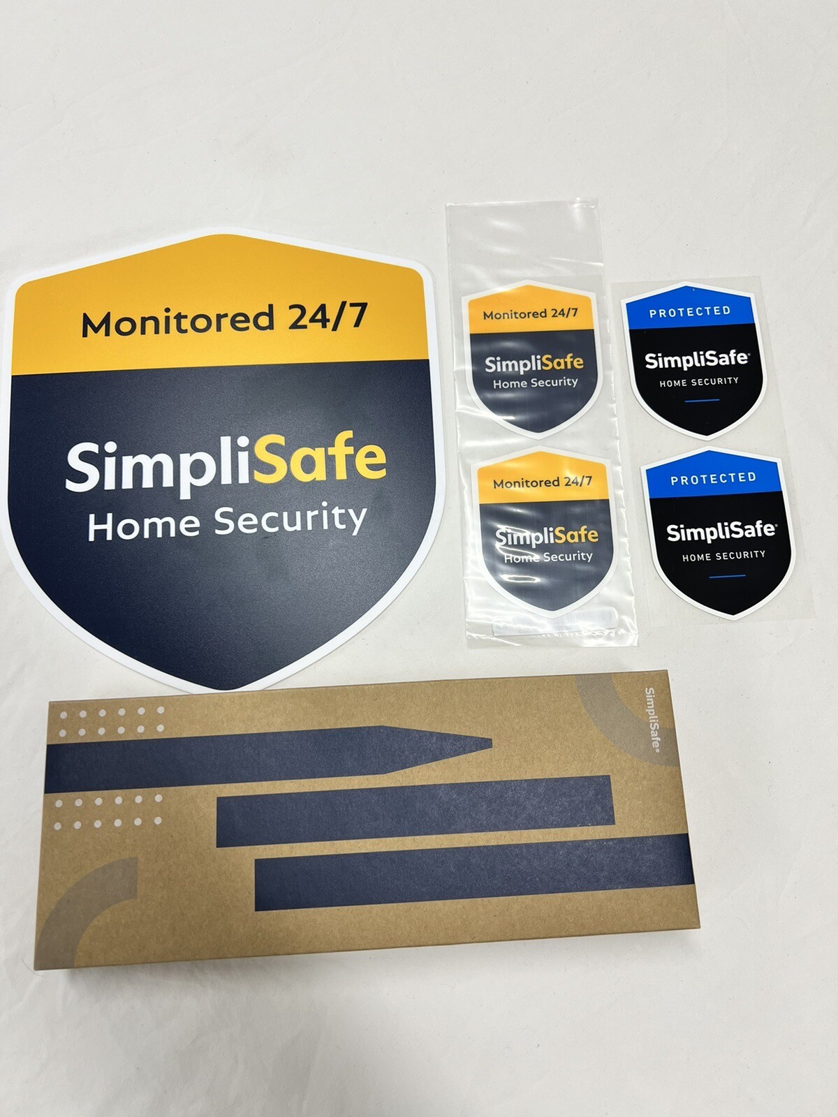 SimpliSafe Alarm Yard Lawn Sign Stakes & Stickers eBay