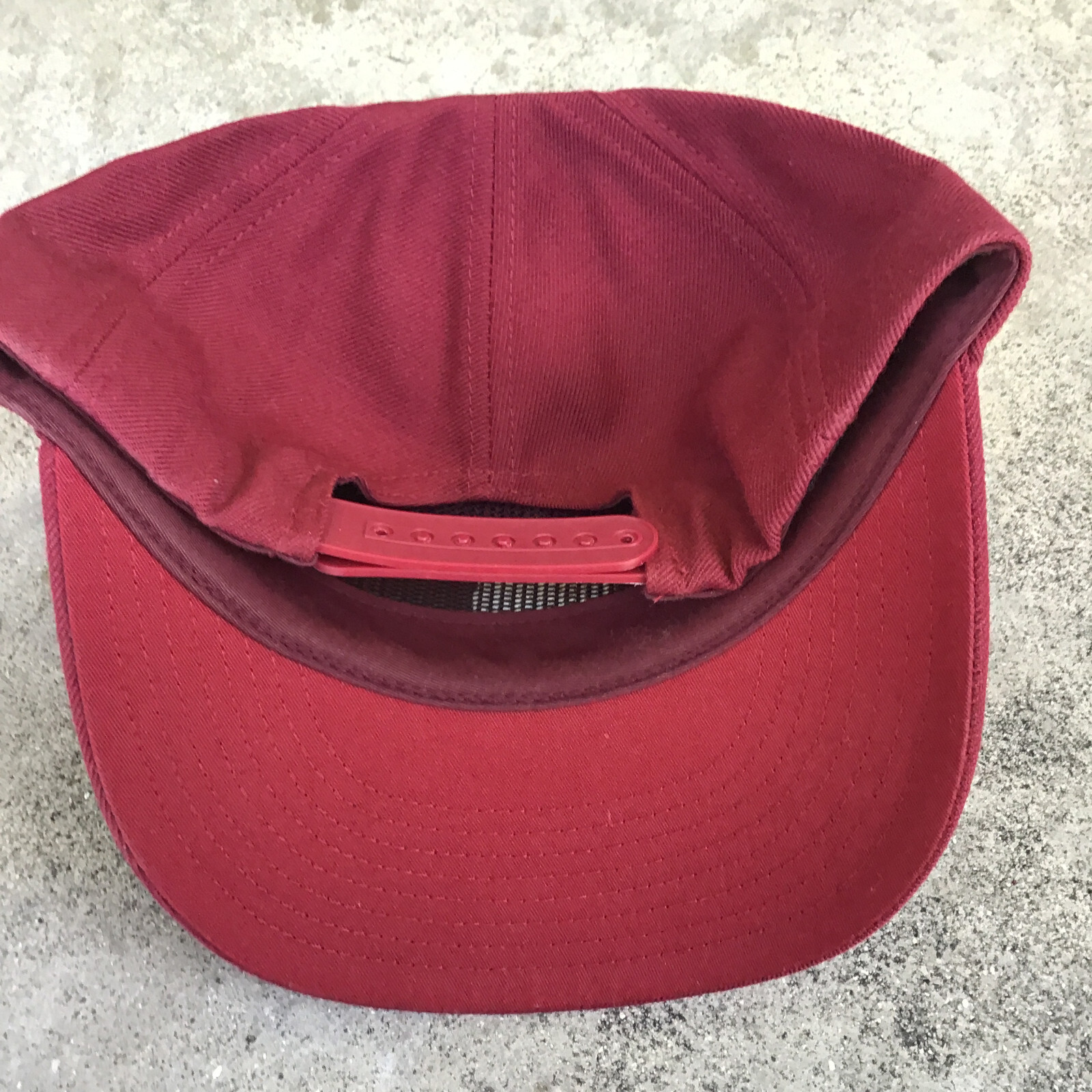 Brixton Hat Cap Snapback Patch Logo Burgundy Red - image 5