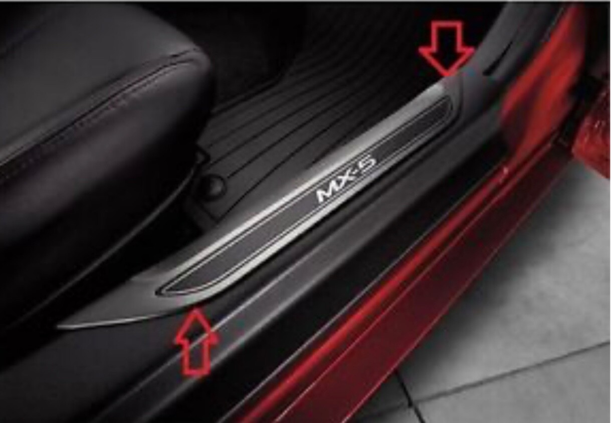 20162021 Mazda Mx5 Miata Door Sill Scuff Plates (10 Sets of 2