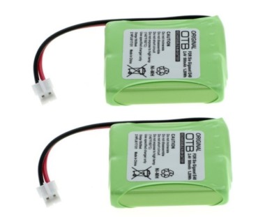 2X Original OTB Telefon Akku für SIEMENS GIGASET E40 / E45 / E450 / E450 ECO