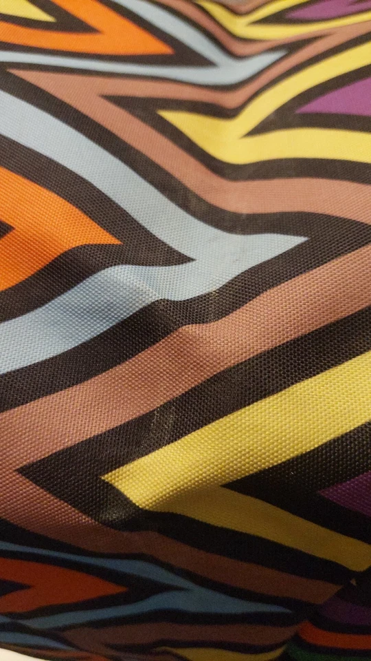 Bugaboo Bee + Missoni Sun Canopy Multicolor Chevron Zig Zag - Ver fotos para usar Foto 4 de 4