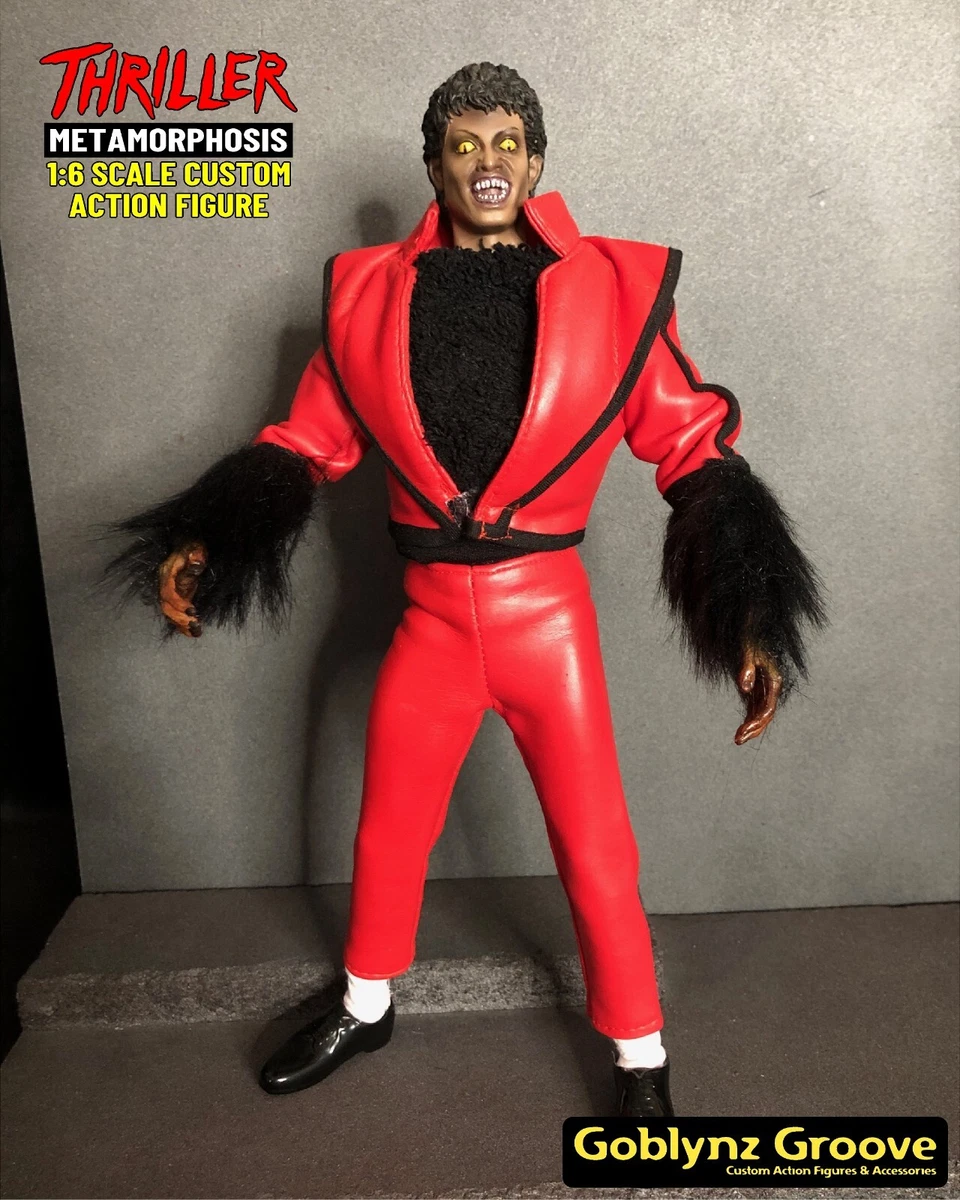 1/6 Scale Custom 2023 Michael Jackson Thriller Metamorphosis Action Figure 12 in