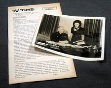 TV Time 1971 SCOTLAND YARD Television Show Bell-McClure Press Release Photo
