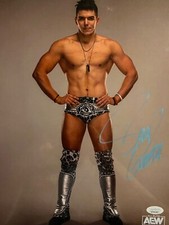 Sammy Guevara Signed 11x14 Photo AEW Spanish God JSA COA