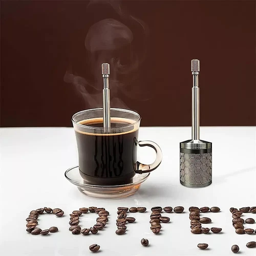 Portable Final Press Coffee Infuser Travel Stainless Steel Coffee Filter Brewer - Picture 11 of 18