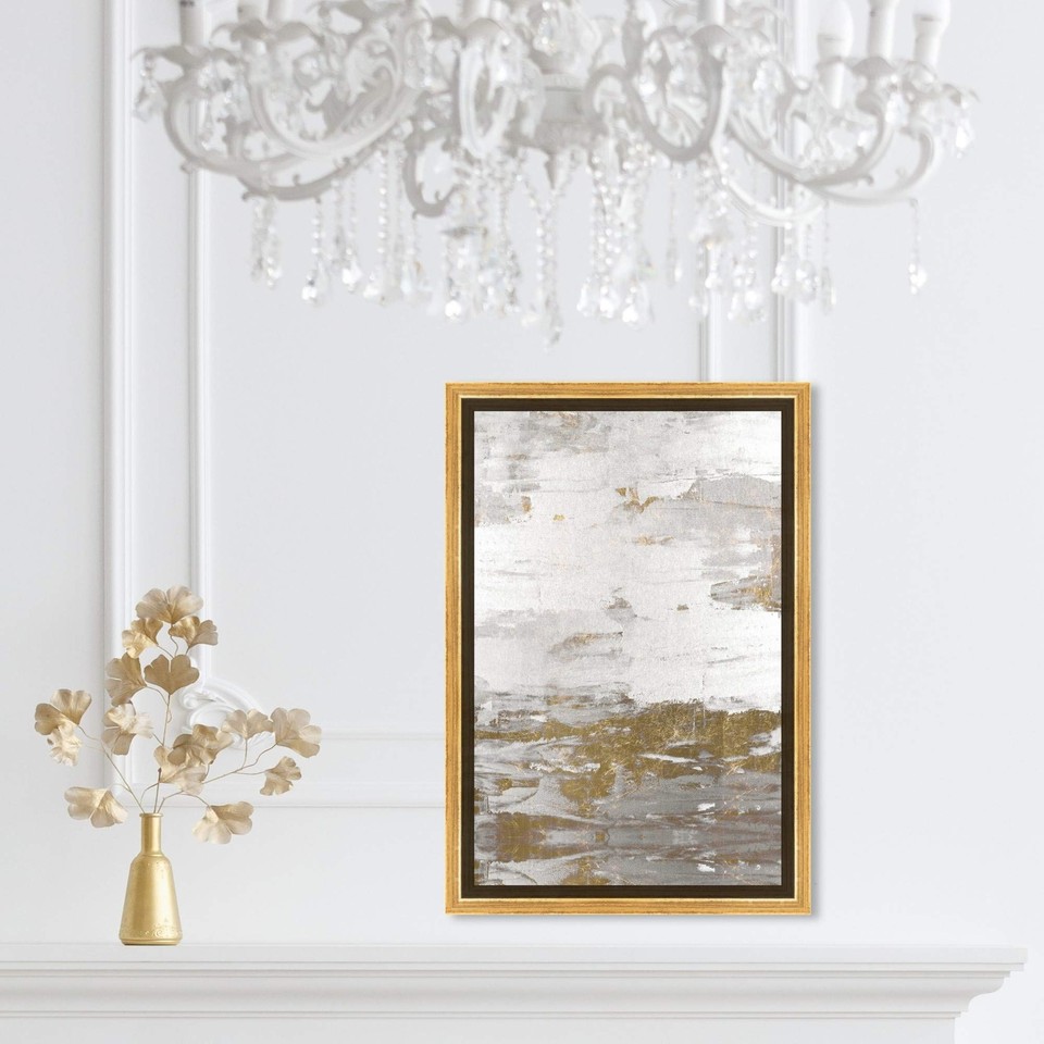 The Oliver Gal Artist Co. Abstract Framed Wall Art Canvas Prints 'Tall