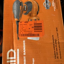 RIDGID 5in 120V Random Orbit Sander (R26011)