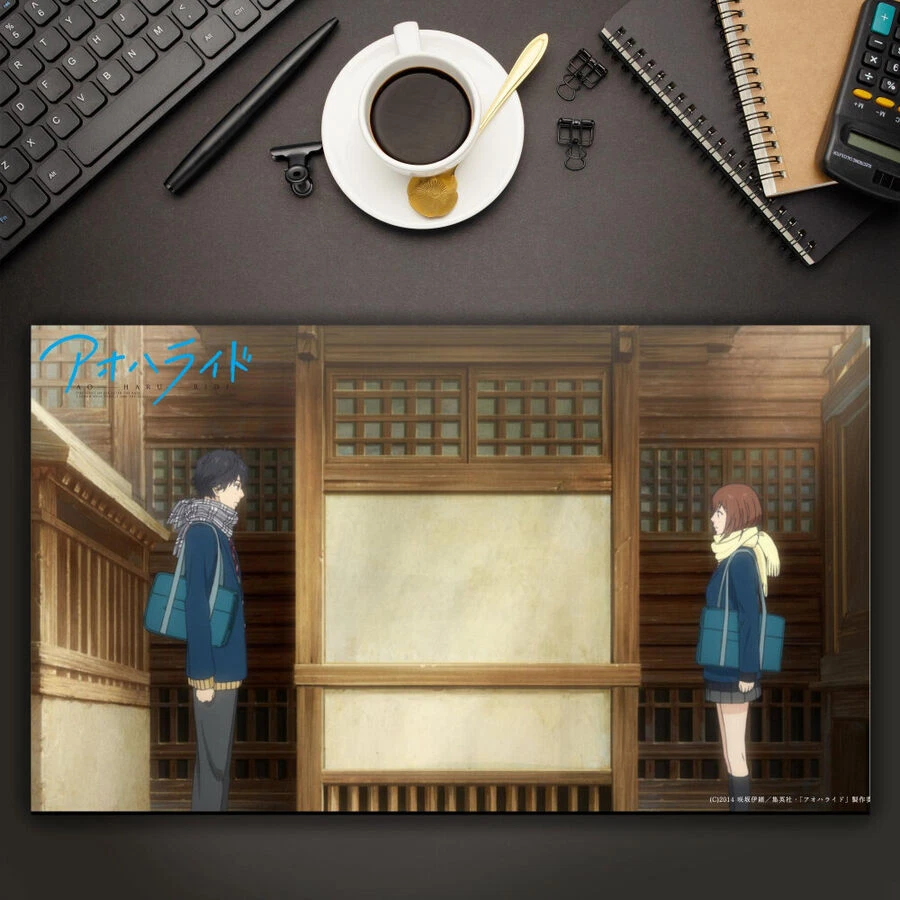 Anime Ao Haru Ride Futaba Yoshioka Kou Mabuchi Playmat mat CCG custom